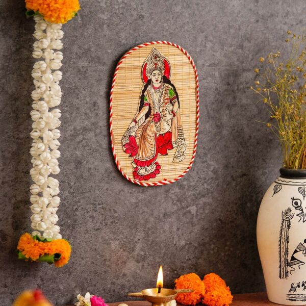 Bamboo Hand Crafted Wall Hangings Of Godess Laxmi Ji For Home D?cor