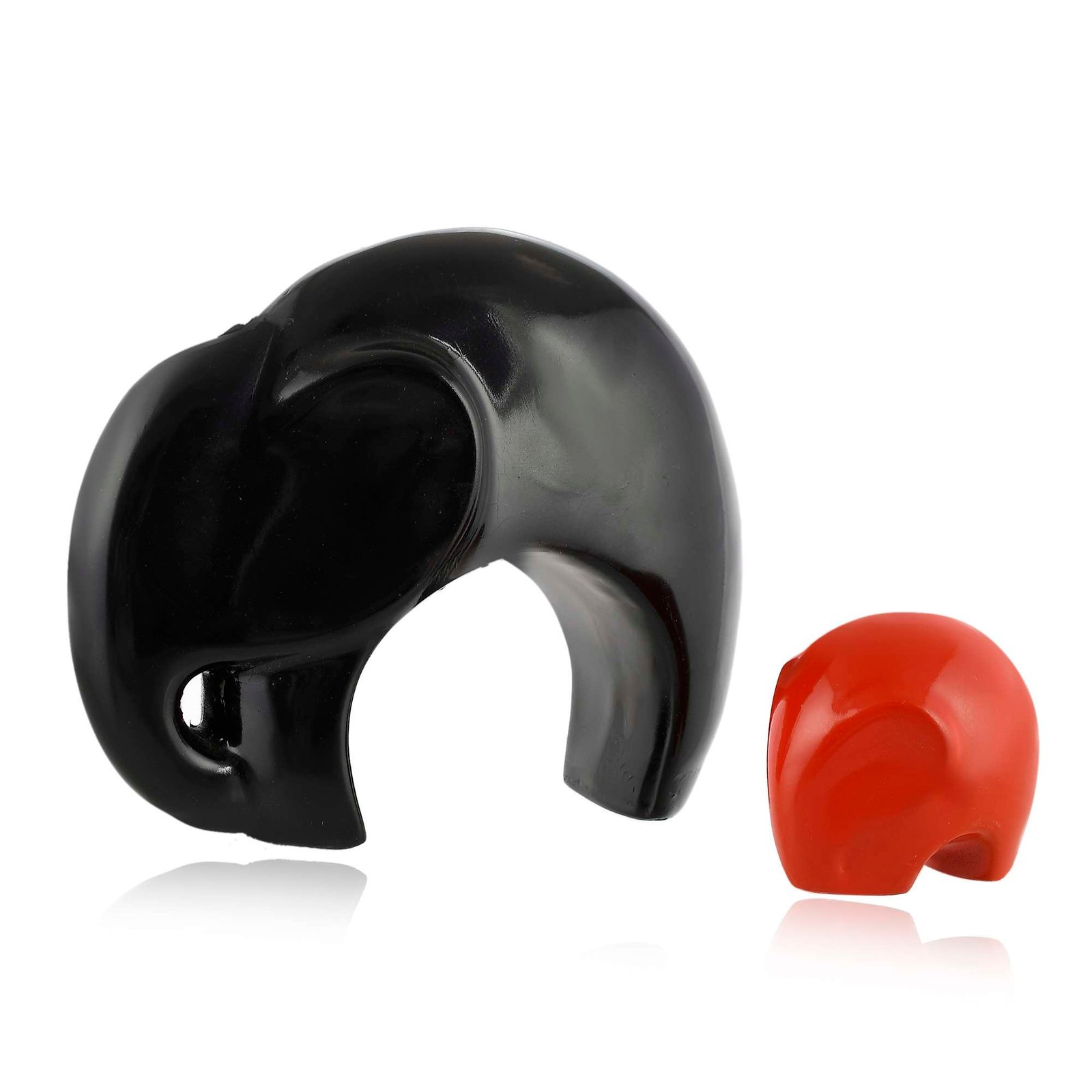 Elephant Pair Statue - Image 3