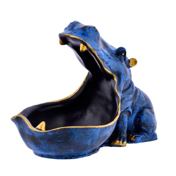 Big Mouth Hippopotamus Showpiece